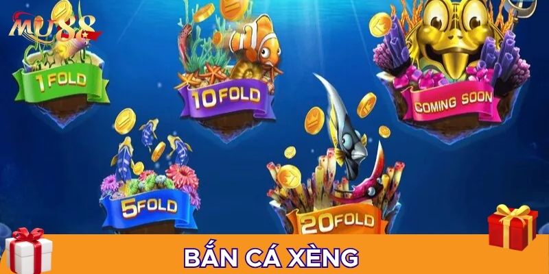 Bắn cá xèng là kiểu bắn cá quen thuộc